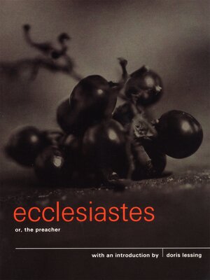 cover image of Ecclesiastes or, The Preacher